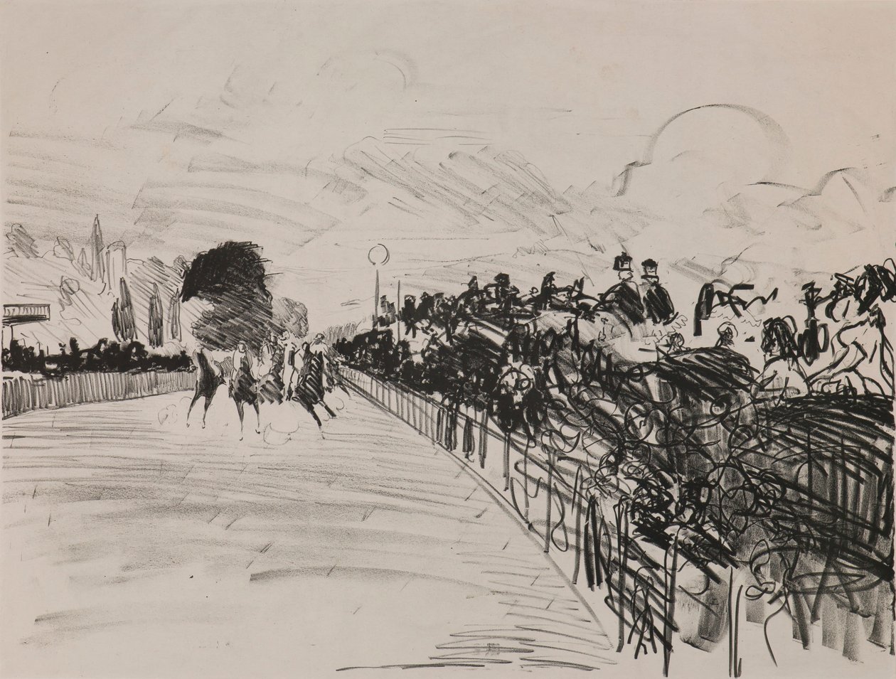 Das Rennen (Les Courses) von Édouard Manet