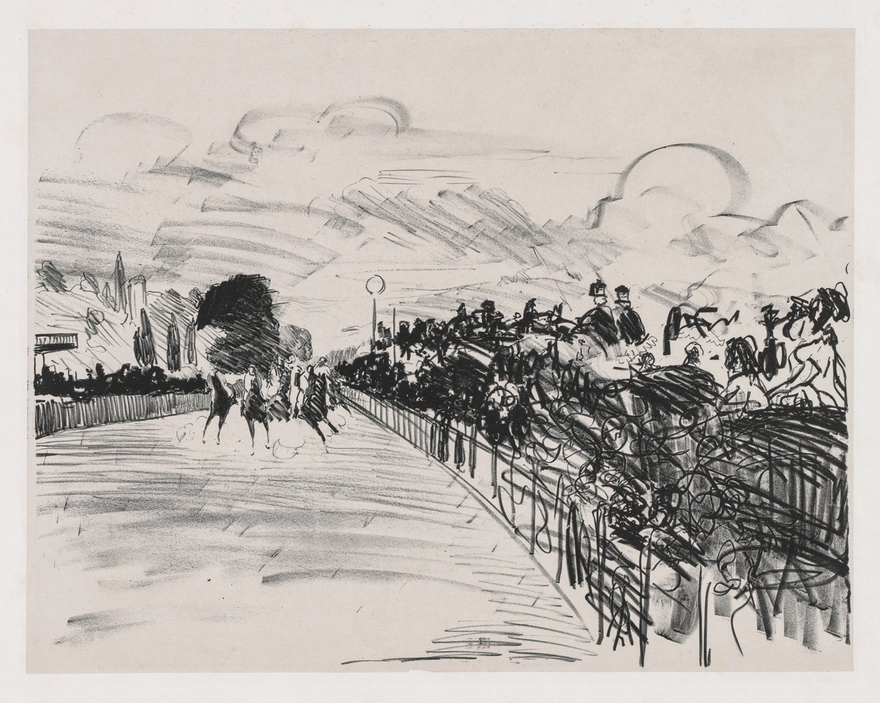 Die Rennen von Édouard Manet