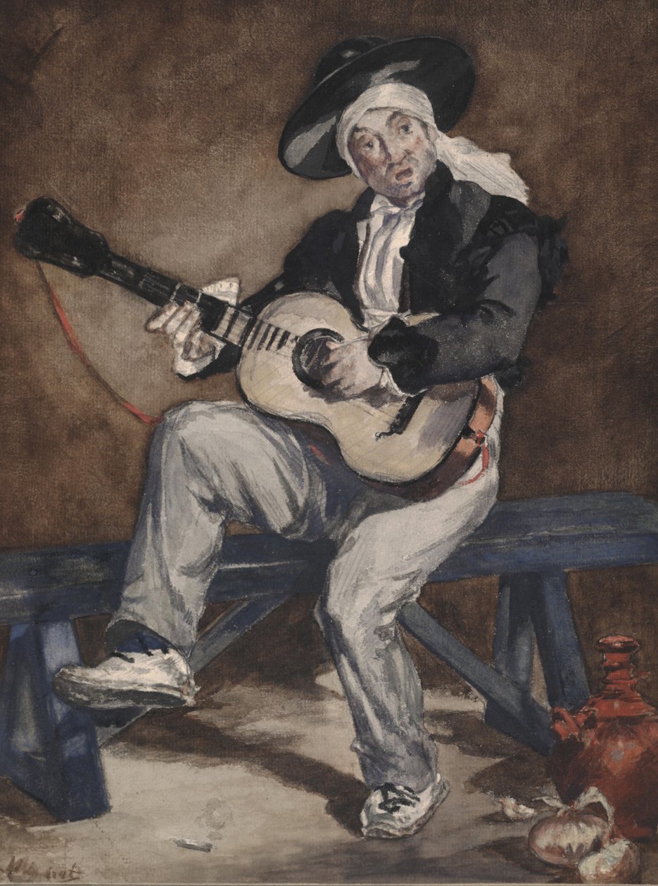 Der spanische Sänger von Édouard Manet