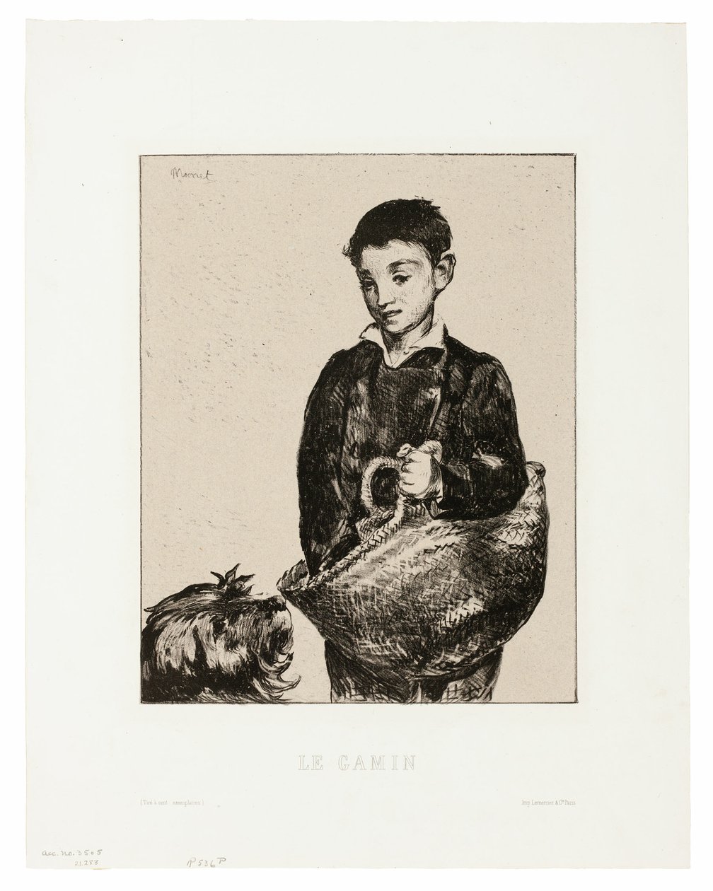Der Gassenjunge von Édouard Manet