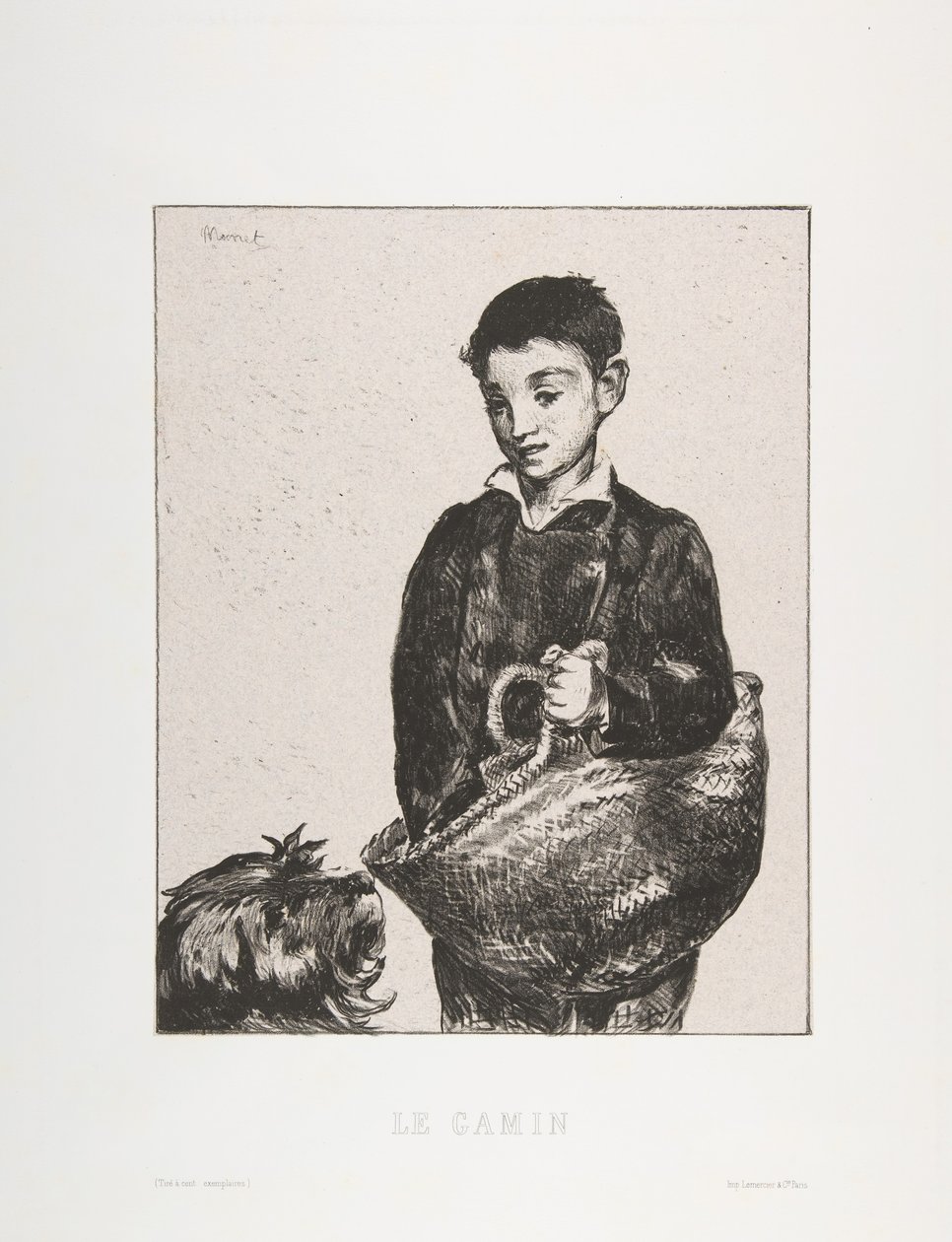 Der Straßenjunge von Édouard Manet