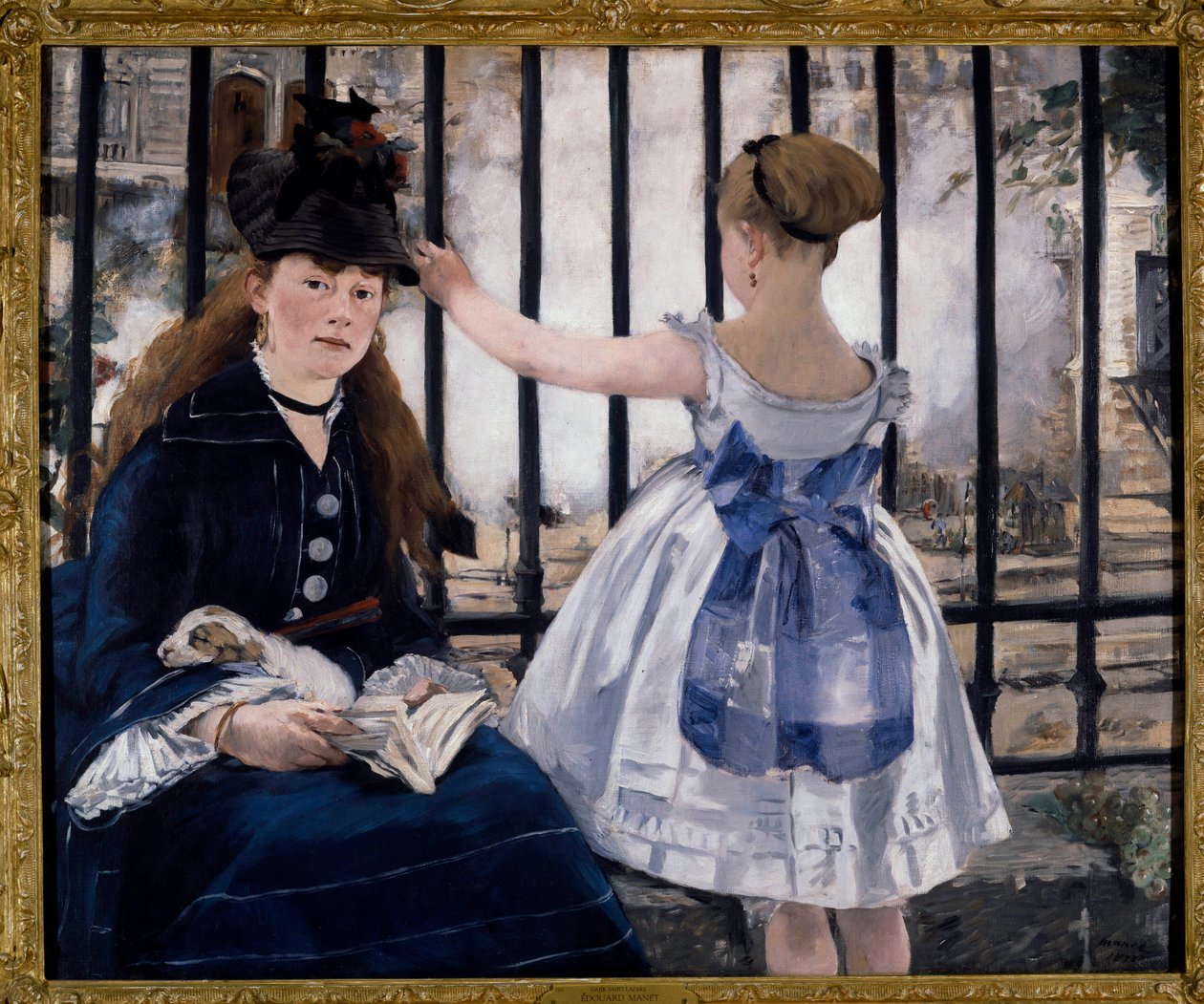 Der Bahnhof (oder Gare Saint Lazare) von Édouard Manet