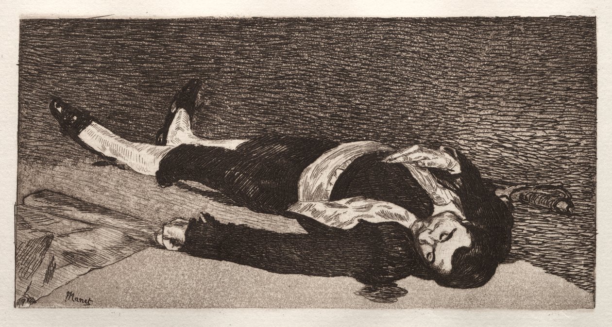 Toter Torero von Édouard Manet
