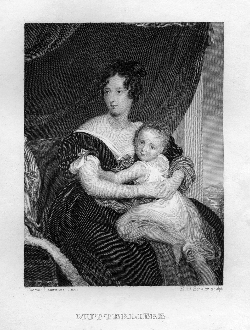 Mutterliebe von Edouard Schuler