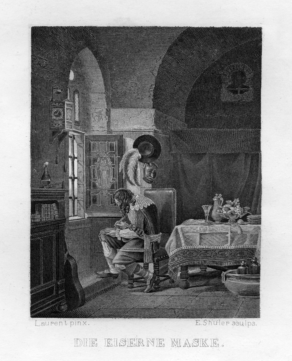 Der Mann mit der eisernen Maske von Edouard Schuler