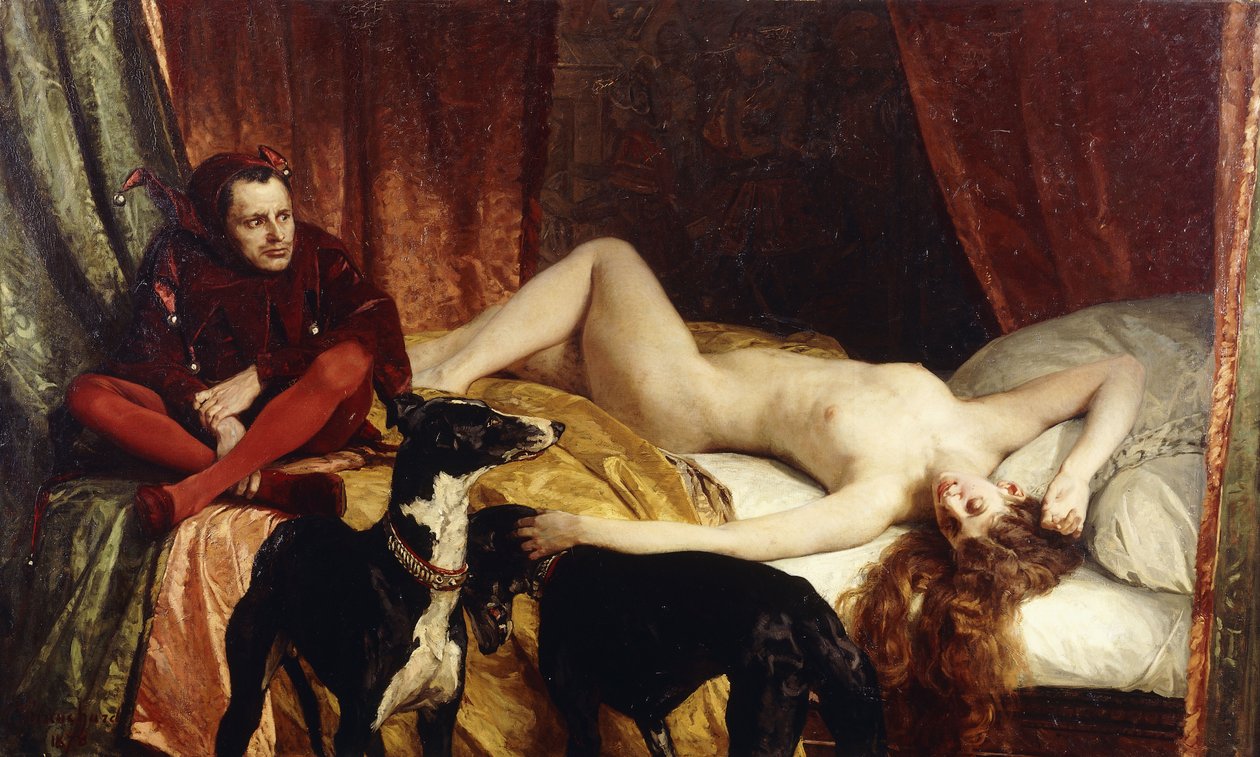 Der Narr, 1868 von Edouard Theophile Blanchard
