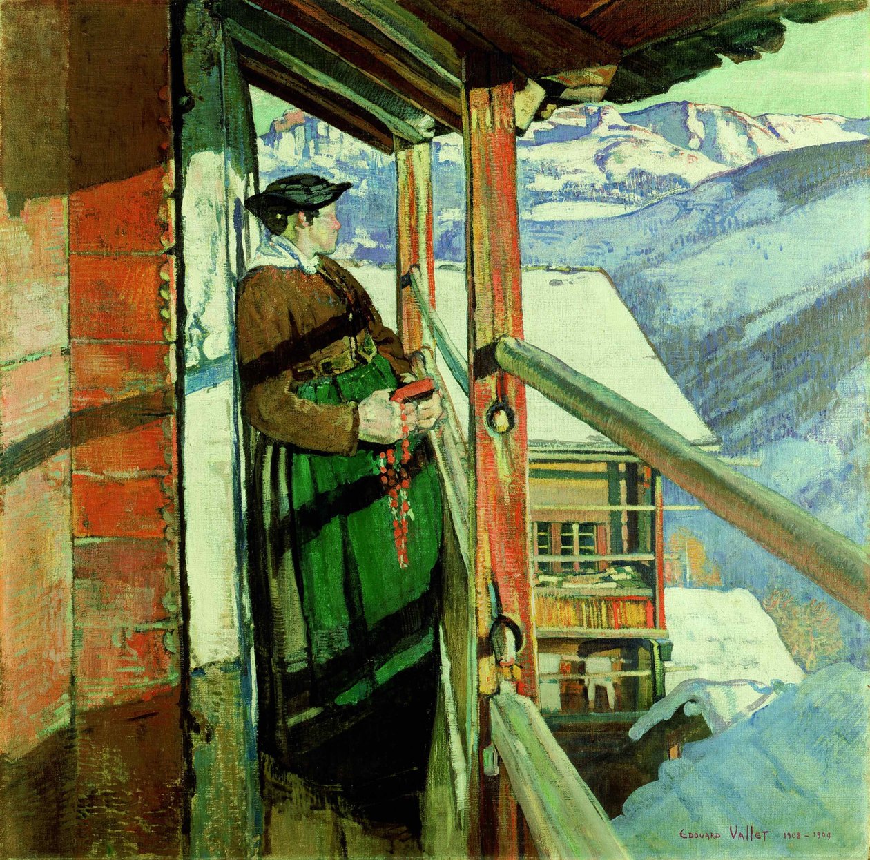 Sonntagmorgen, 1908-1909 von Edouard Vallet
