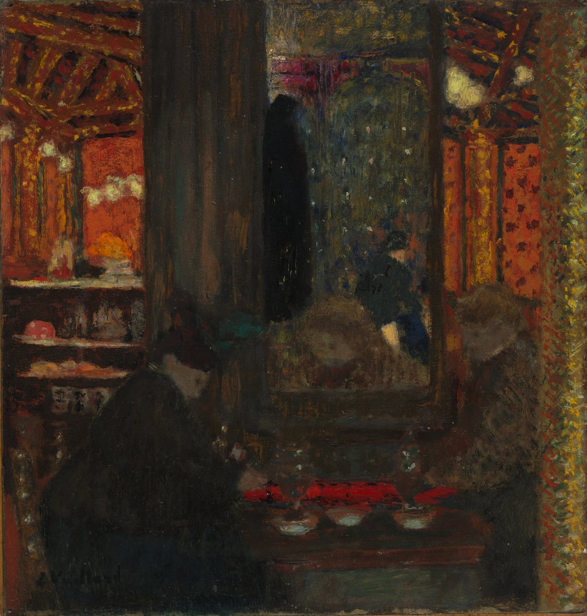 Im Café von Edouard Vuillard