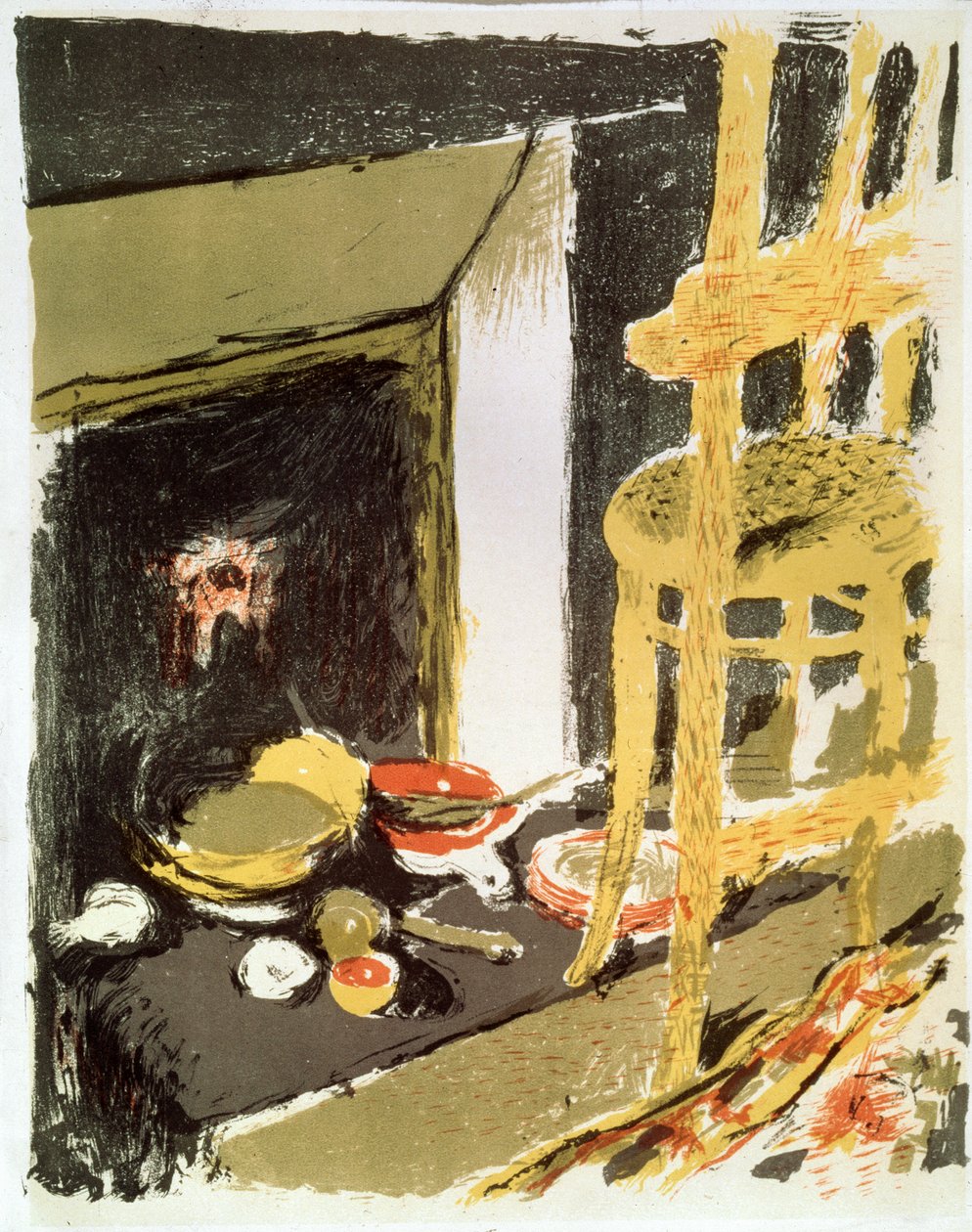 Am Herd von Edouard Vuillard