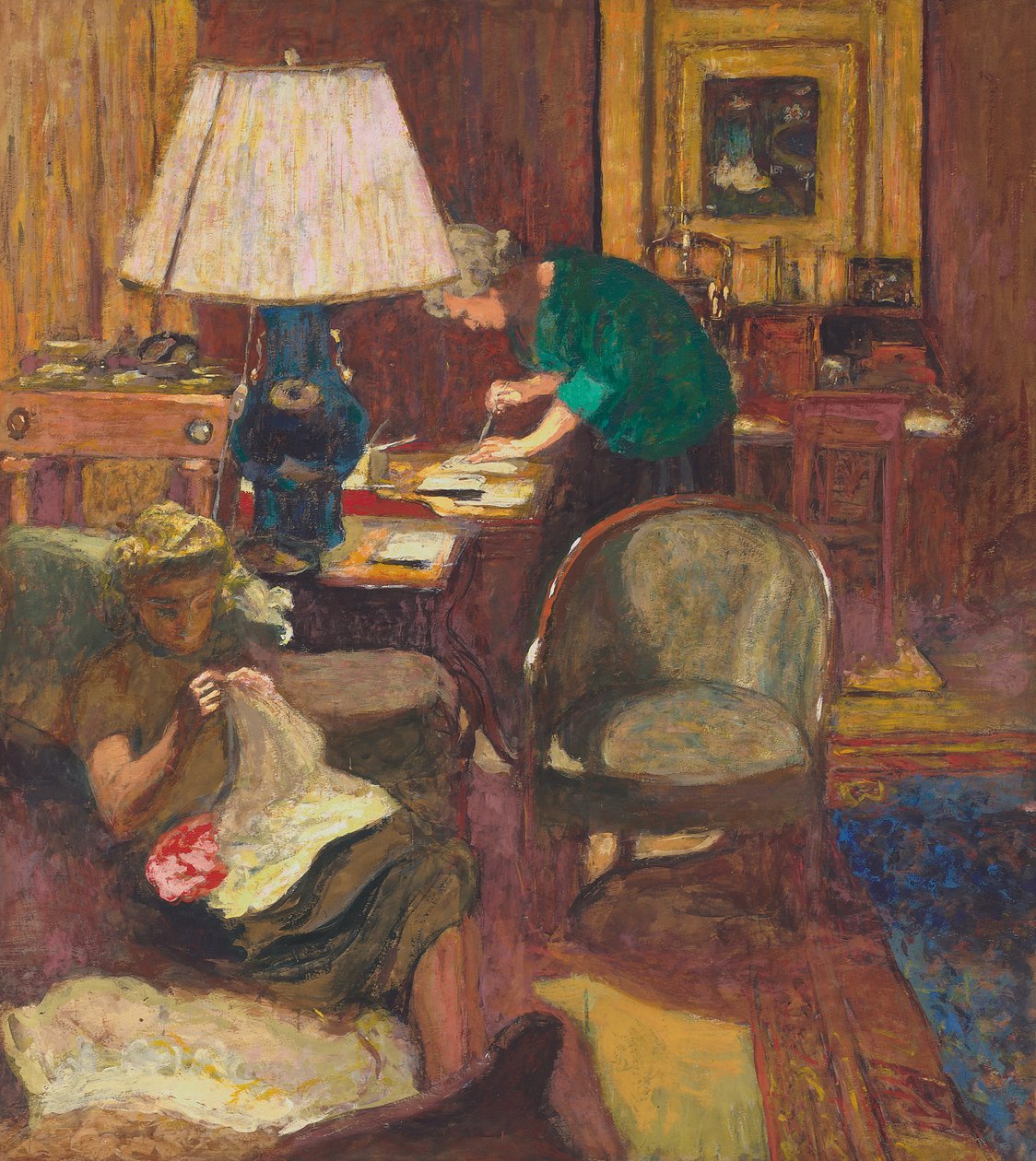 Buchbindung; La Reliure, ca. 1934 von Edouard Vuillard