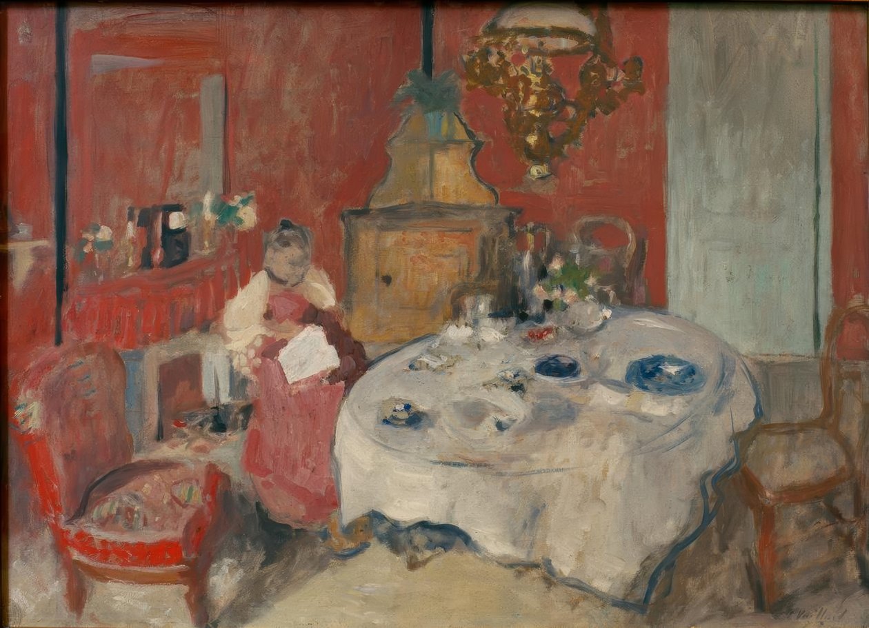 Das Speisezimmer von Edouard Vuillard