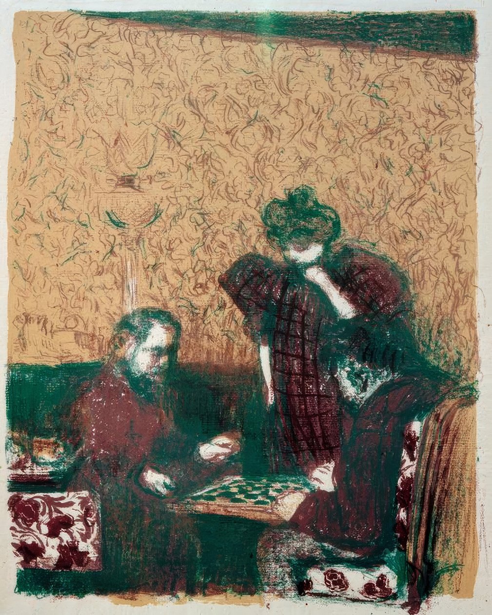 Die Damepartie von Edouard Vuillard