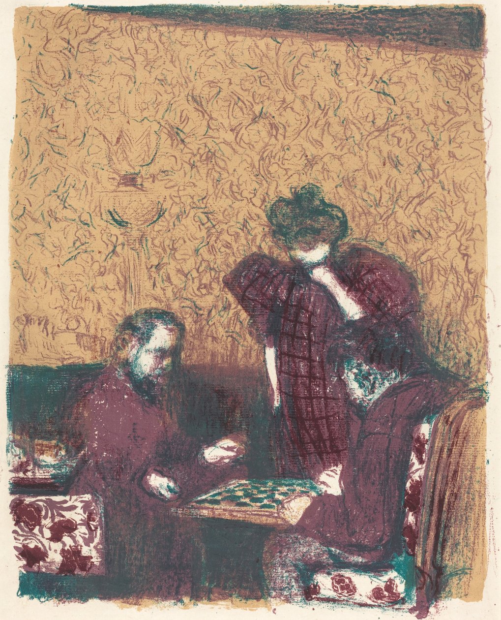 Dame-Spiel von Edouard Vuillard