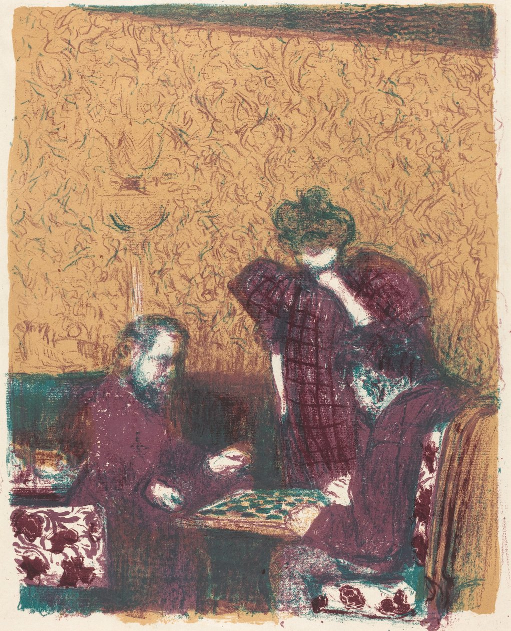 Dame-Spiel von Edouard Vuillard