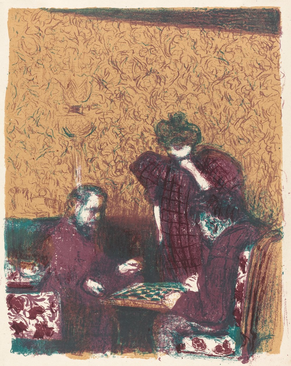 Dame-Spiel von Edouard Vuillard