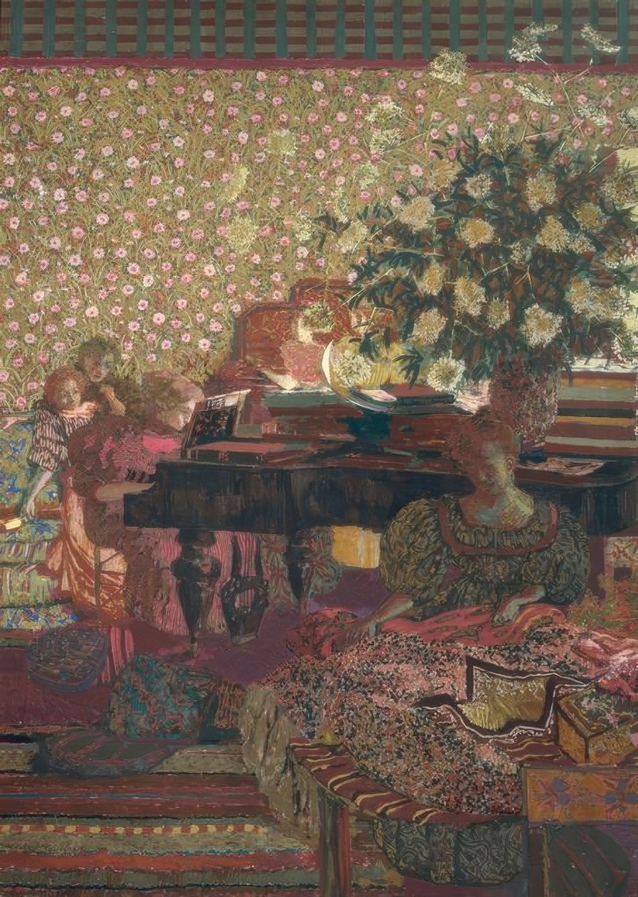 Das Klavier (Die Musik) von Edouard Vuillard