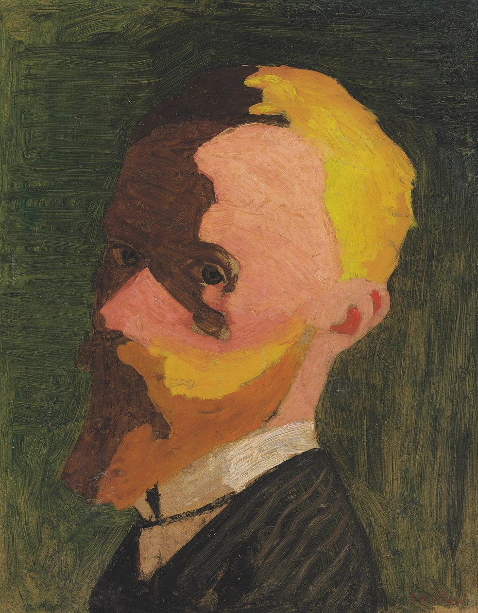 Selbstporträt, ca. 1890 von Edouard Vuillard