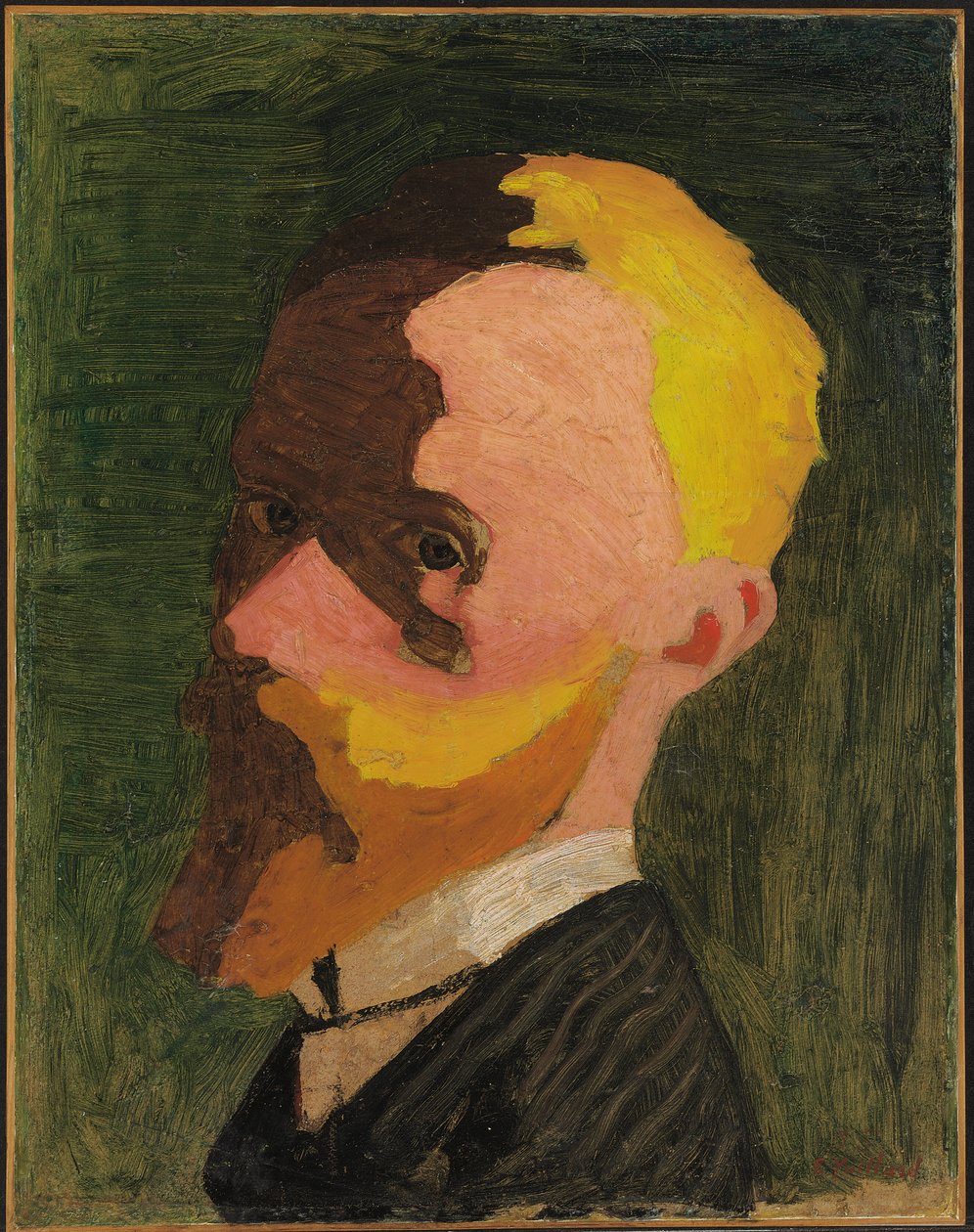 Selbstporträt, ca. 1890 von Edouard Vuillard