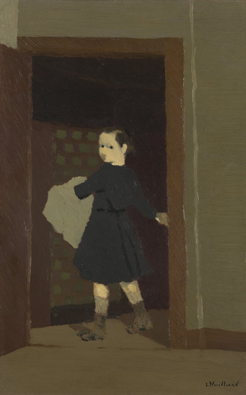 Das Kind an der Tür, 1891-92 von Edouard Vuillard