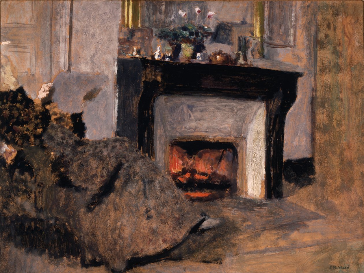 Der Kamin von Edouard Vuillard