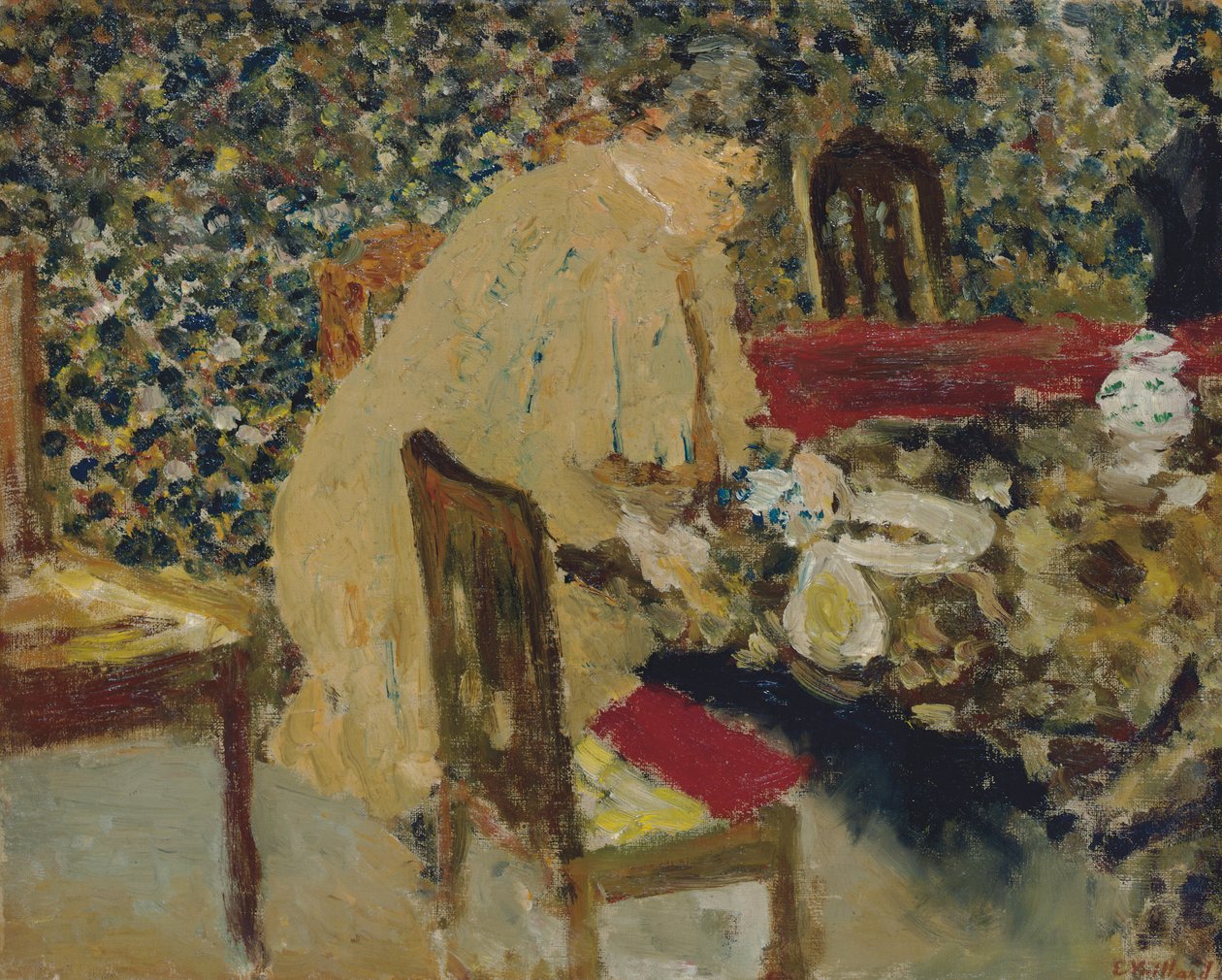 Das Mittagessen, ca. 1895 von Edouard Vuillard
