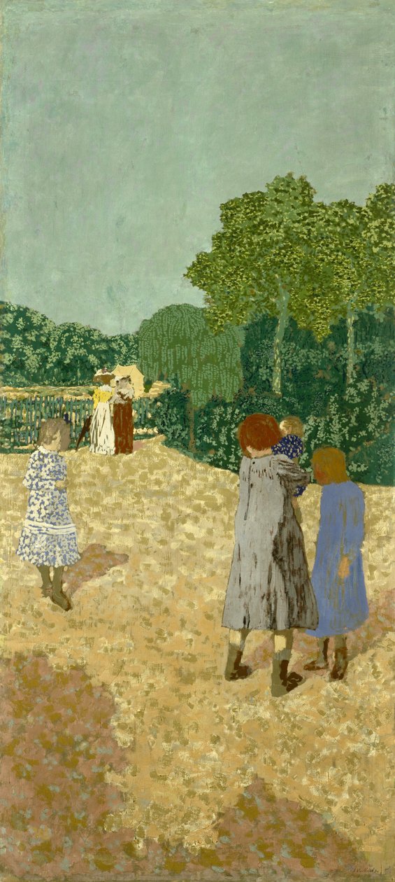 Die Promenade, 1894 von Edouard Vuillard