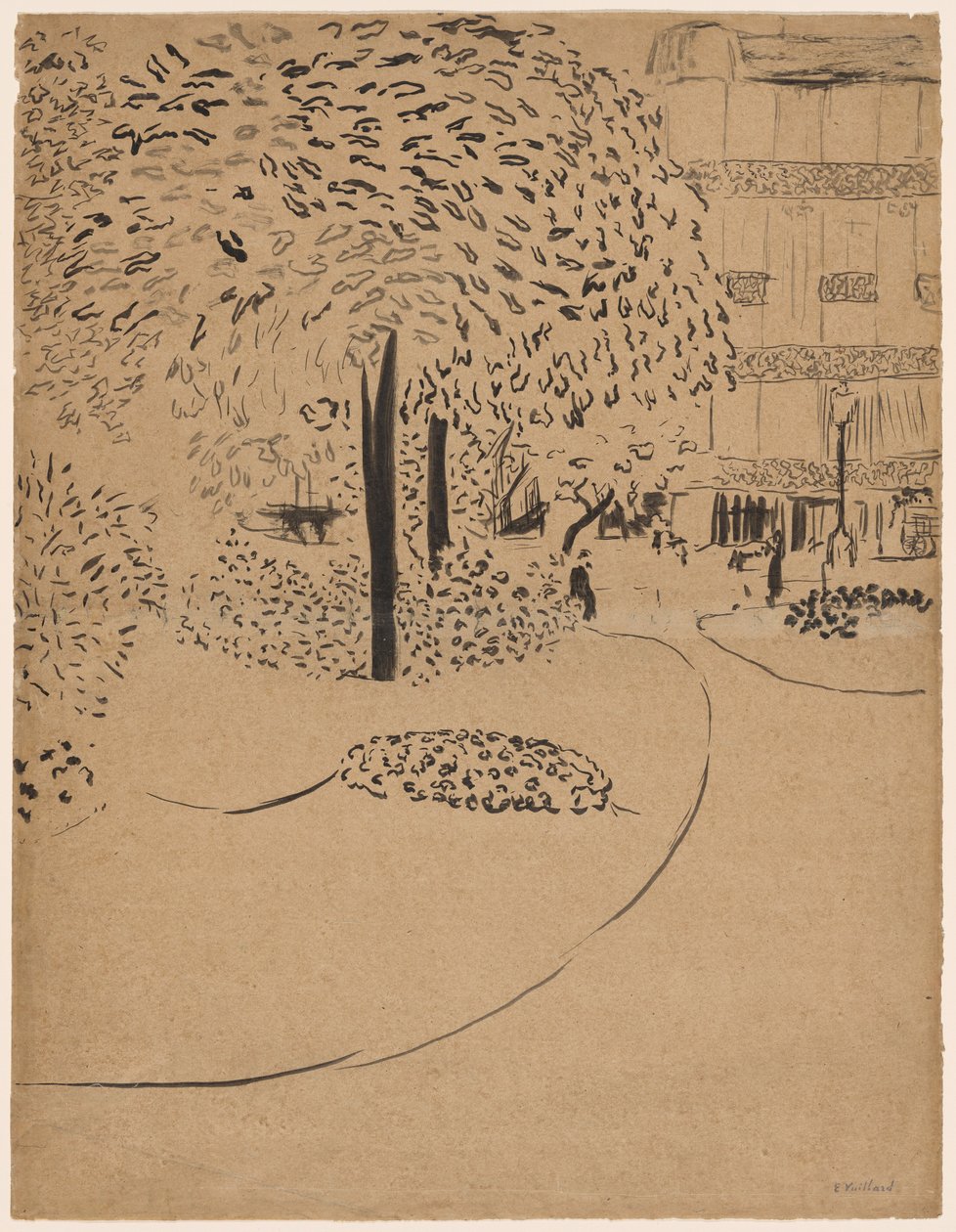 Der Platz von Edouard Vuillard