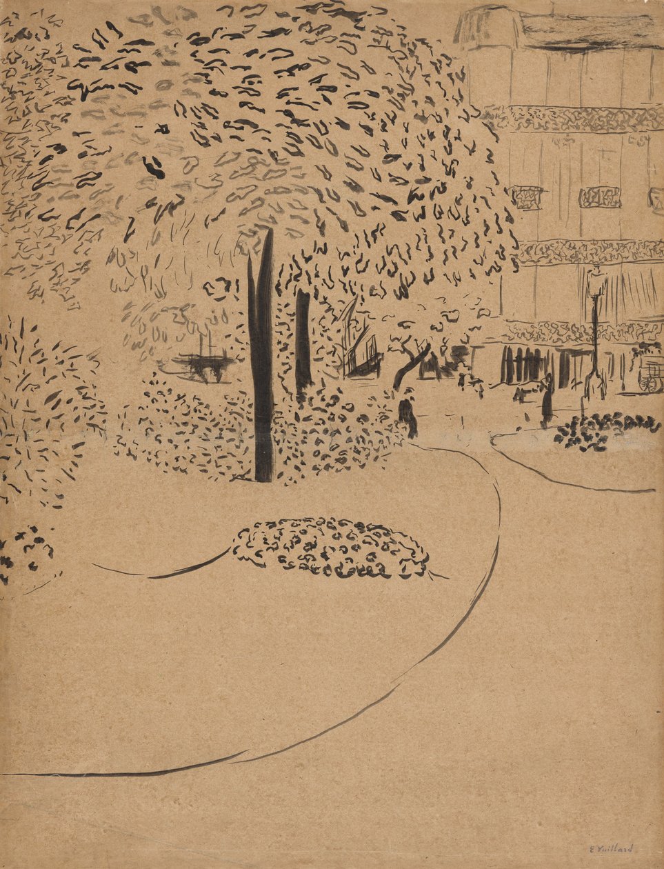 Der Platz, 1910 von Edouard Vuillard