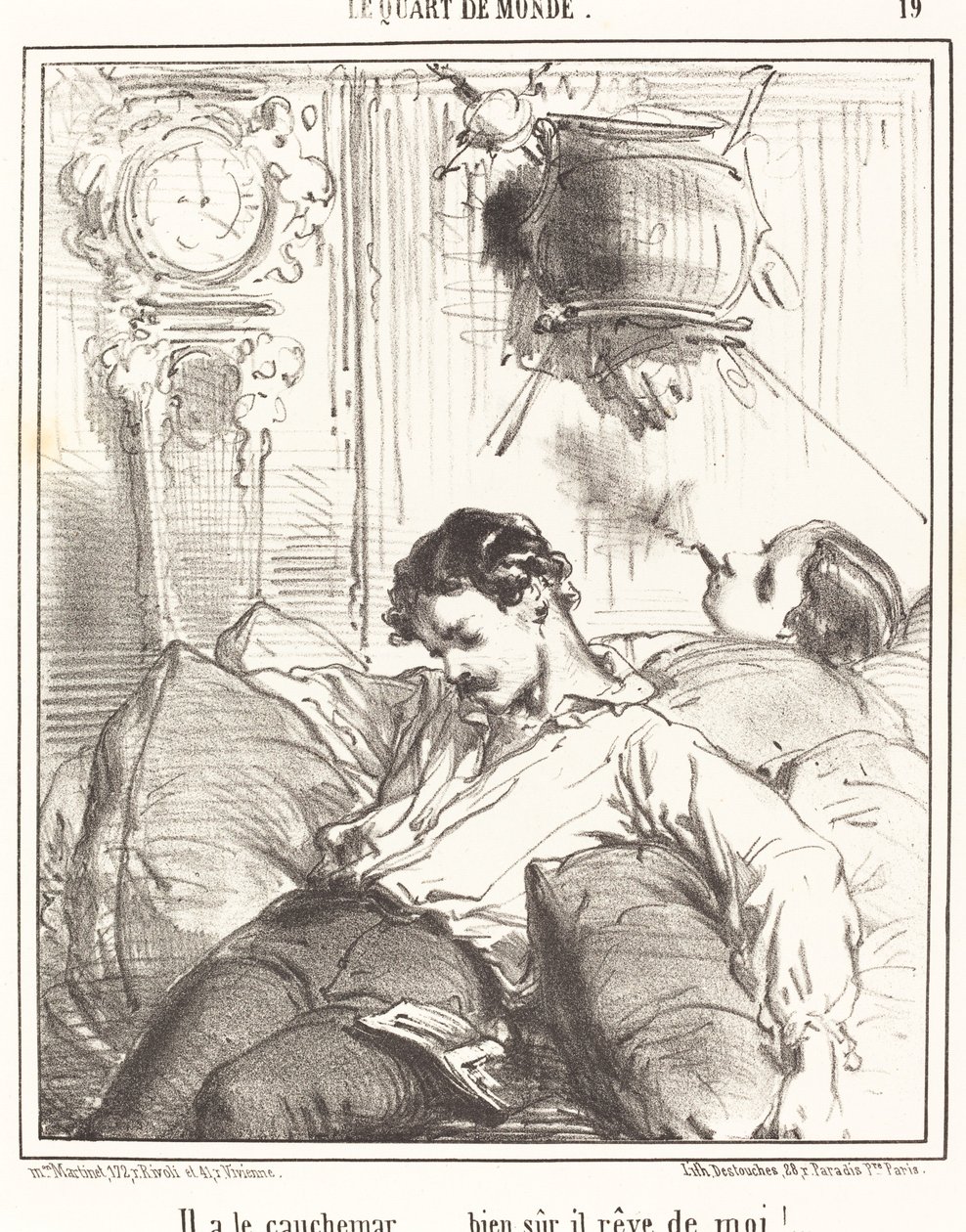 Er hat den Albtraum... von Edouard de Beaumont