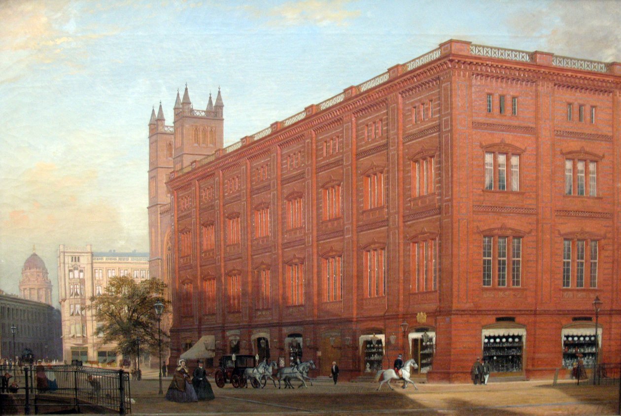 Die Bauakademie in Berlin von Eduard Gaertner