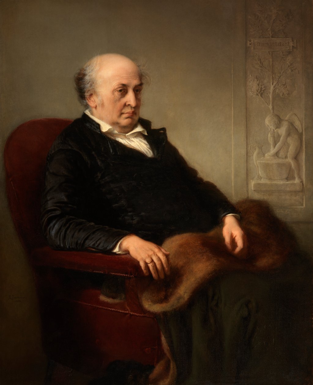 Der Maler Wilhelm Schadow von Eduard Bendemann