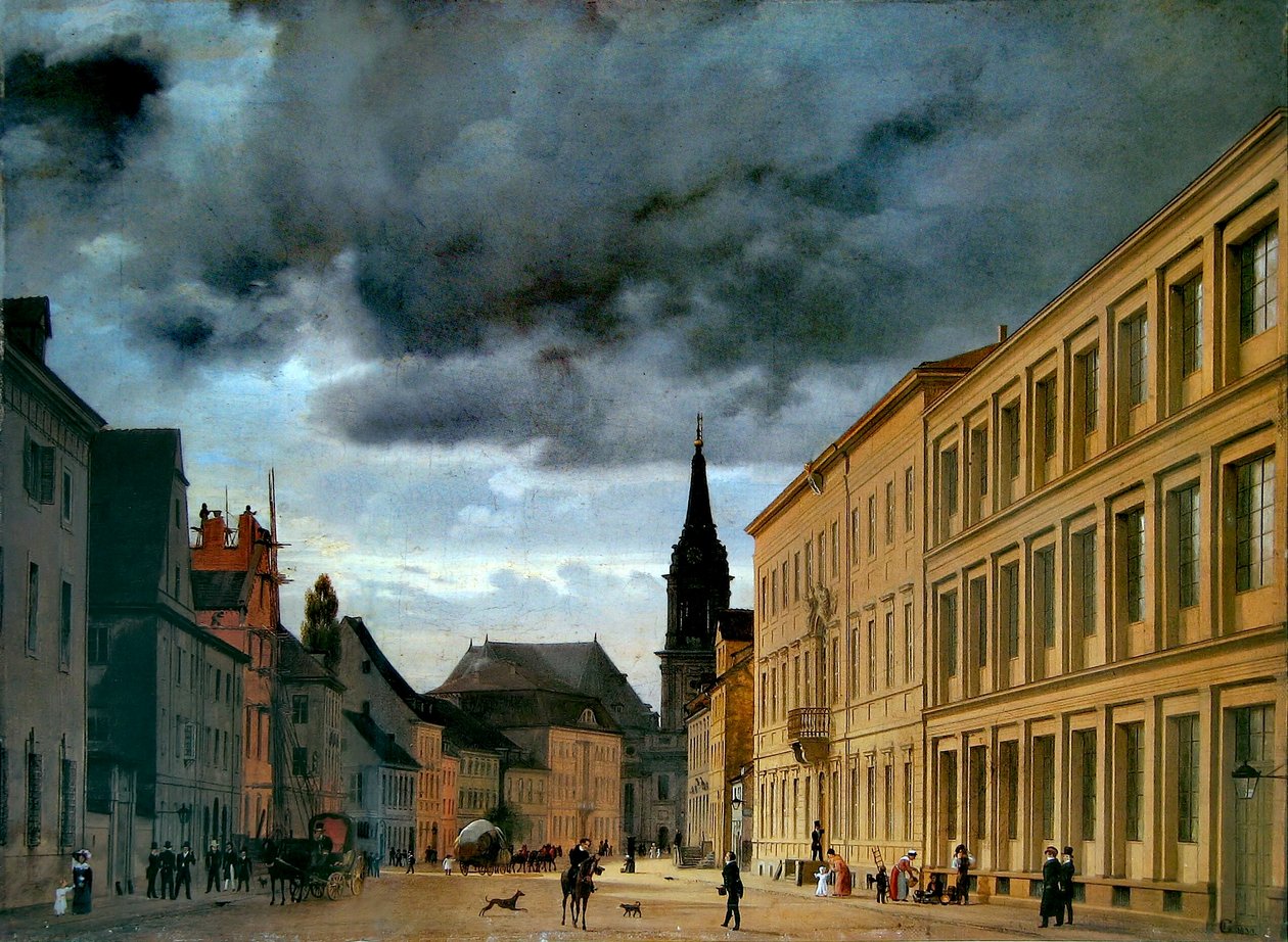 Die Klosterstraße von Eduard Gaertner