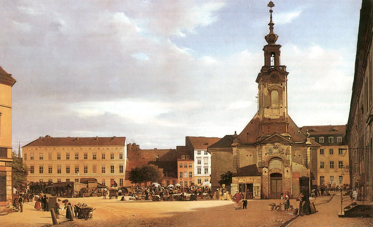 Spittelmarkt von Eduard Gaertner