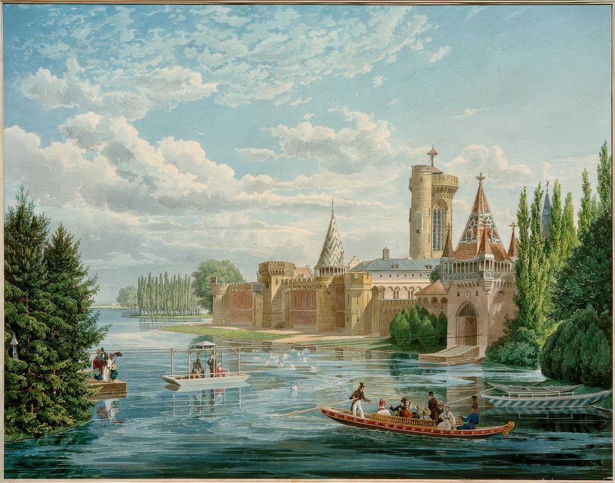 Franzensburg (erbaut 1801-1836 unter Kaiser Franz I) von Eduard Gurk