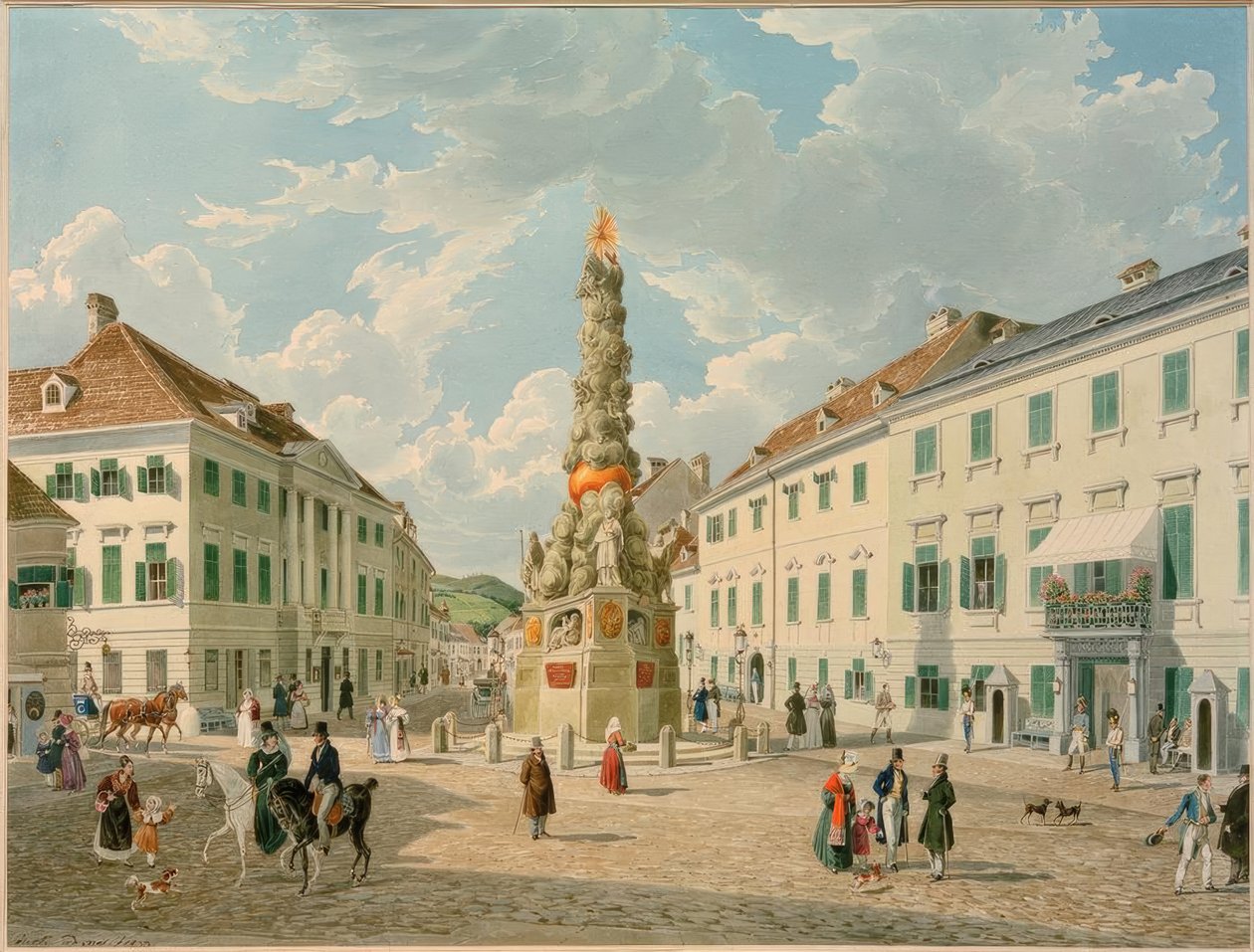 Hauptplatz von Eduard Gurk