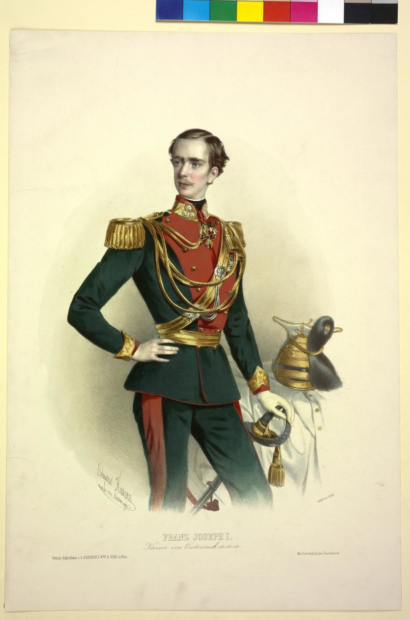 Kaiser von Österreich Franz Joseph I. von Eduard Kaiser