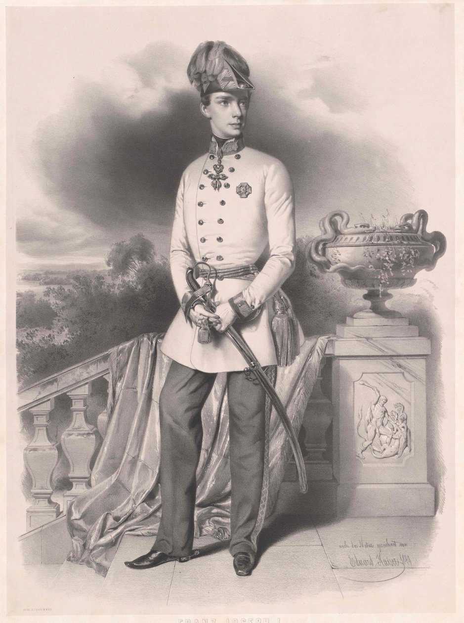 Kaiser von Österreich Franz Joseph I von Eduard Kaiser