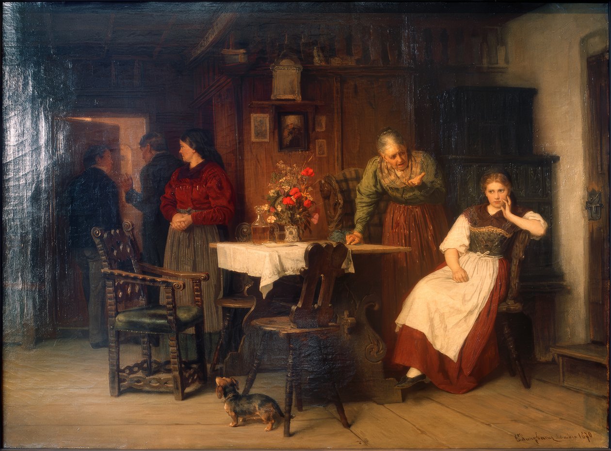 Der abgewiesene Freier von Eduard Kurzbauer