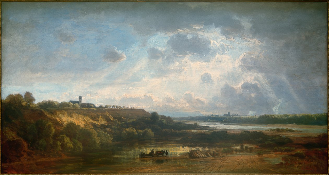 Blick auf München von Eduard Schleich der Ältere