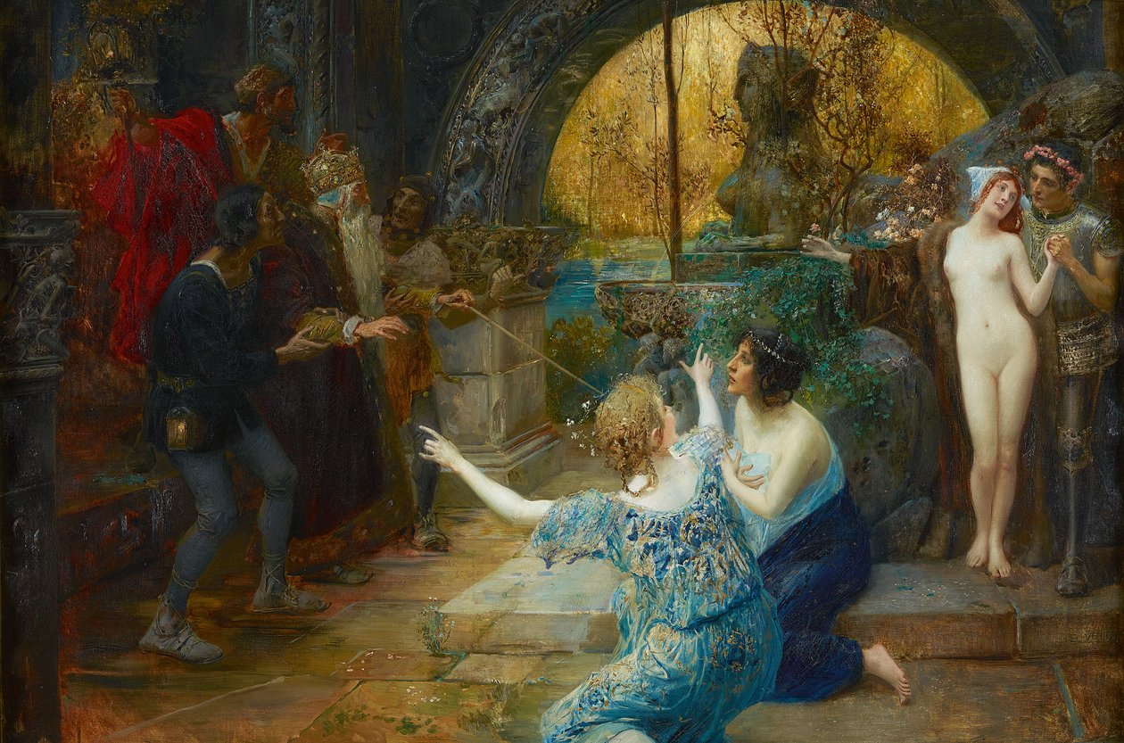 Der Jungbrunnen, ca. 1890 von Eduard Veith
