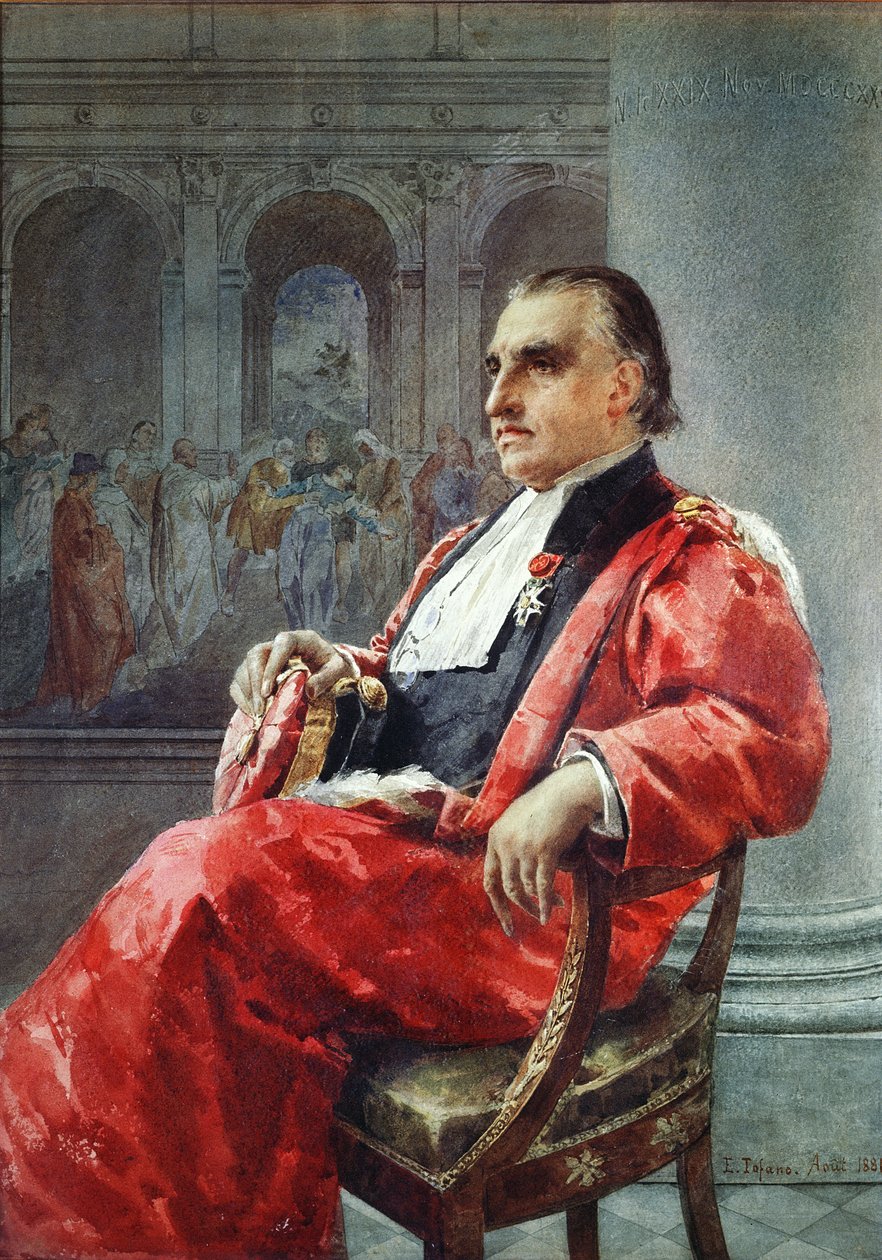 Jean-Martin Charcot (1825-93) August 1881 von Eduardo Tofano