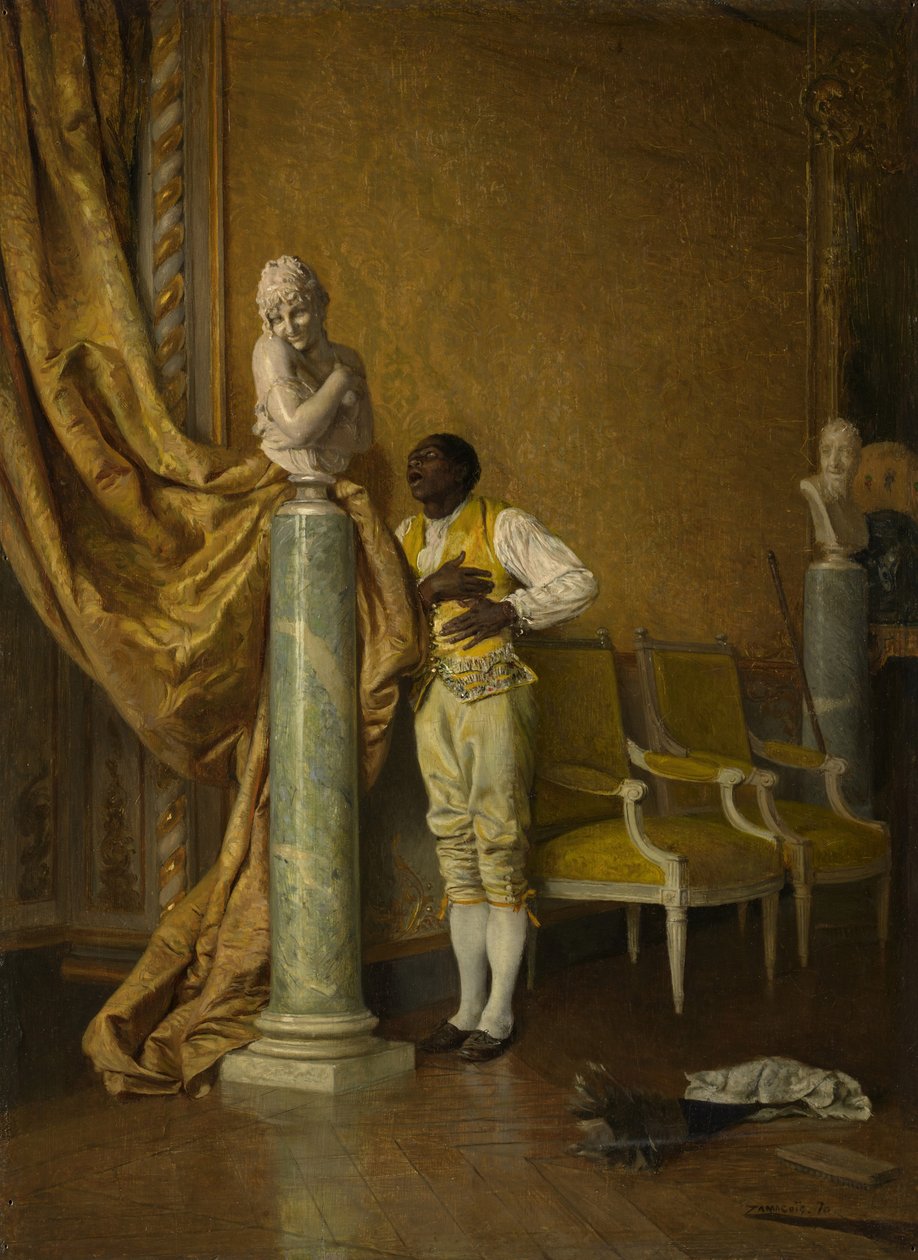 Platonische Liebe, 1870 von Eduardo Zamacois y Zabala