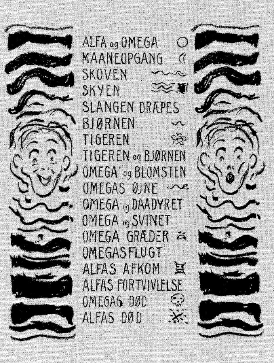 Alpha und Omega von Edvard Munch