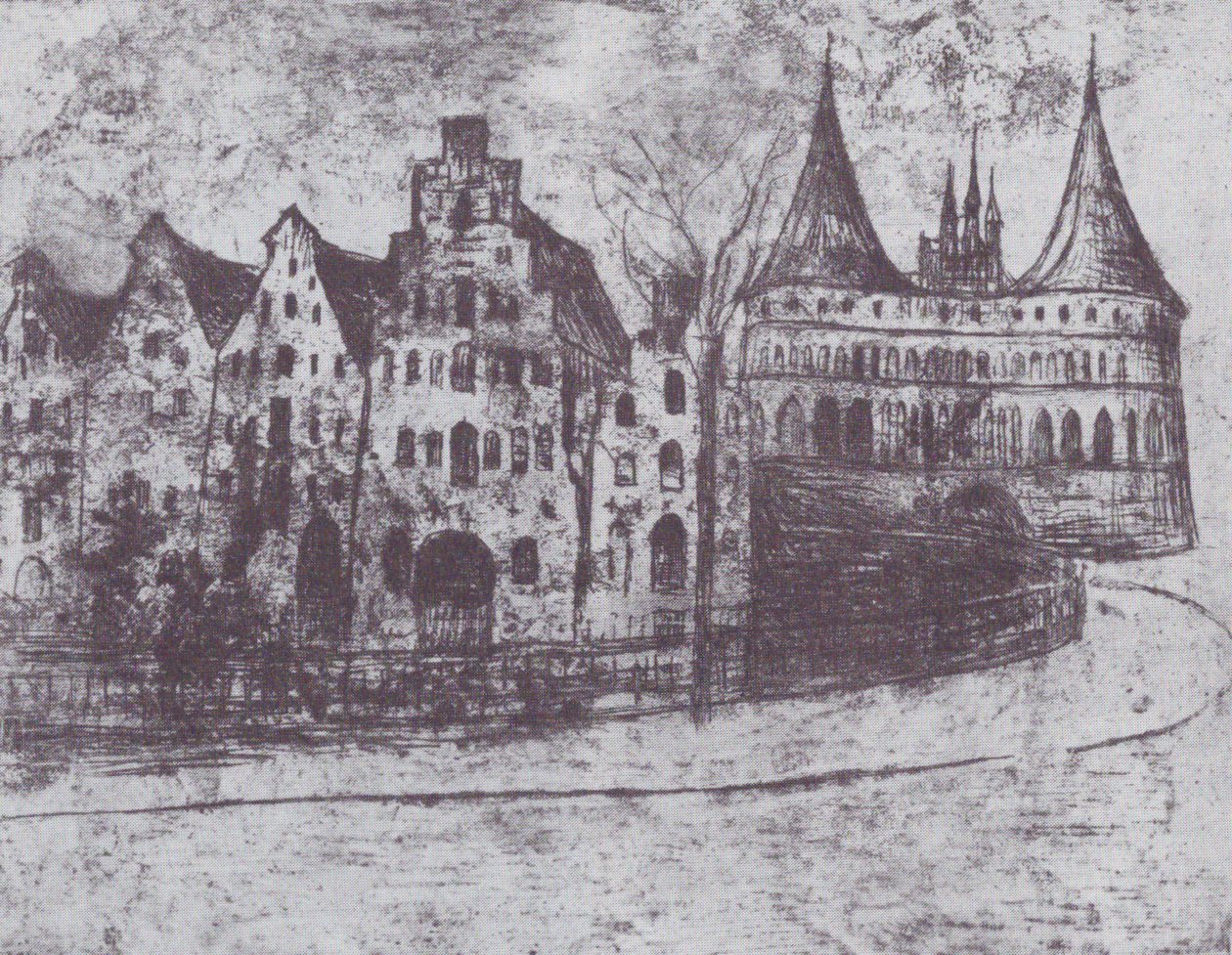 Lübeck von Edvard Munch