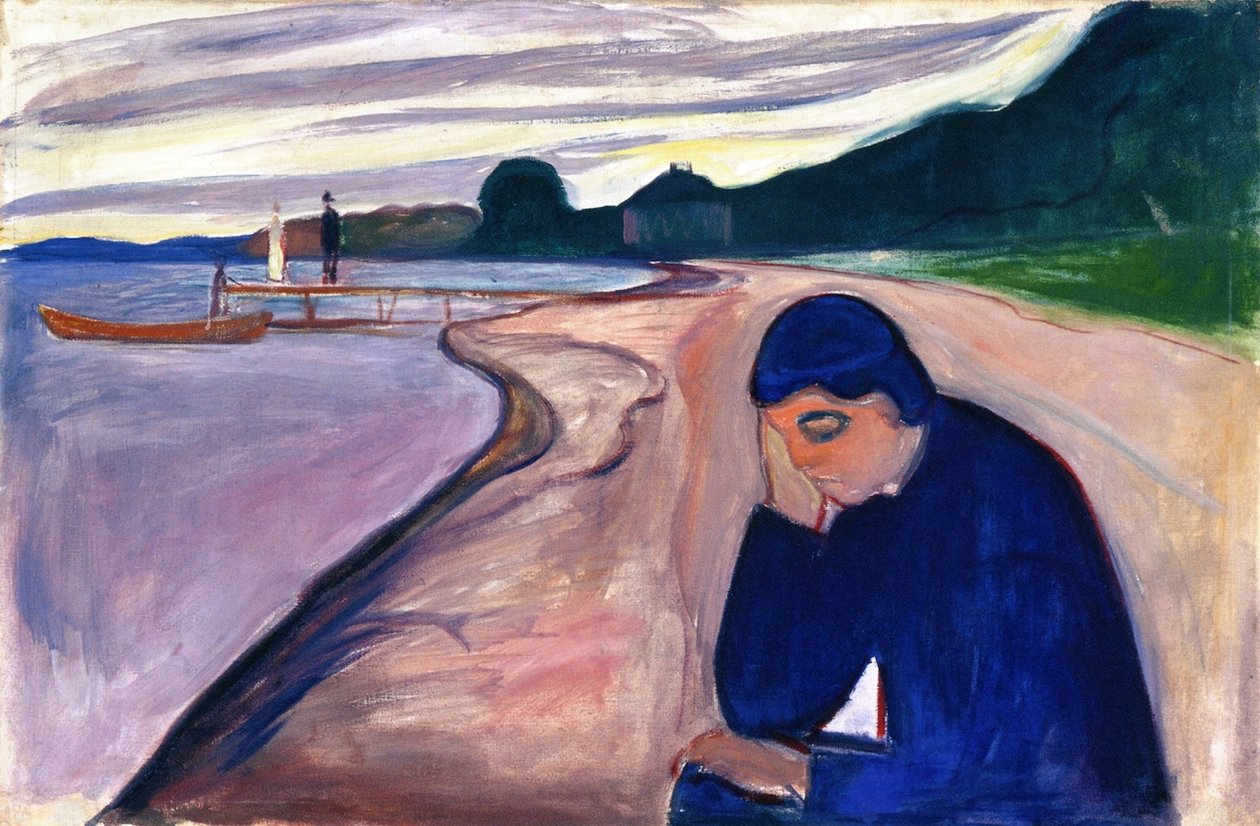 Melancholie von Edvard Munch
