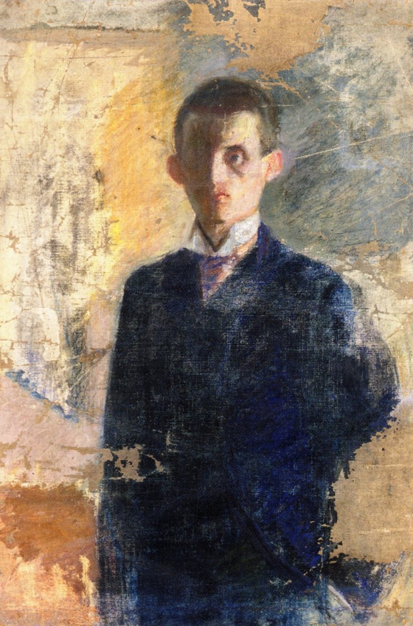 Selbstporträt von Edvard Munch