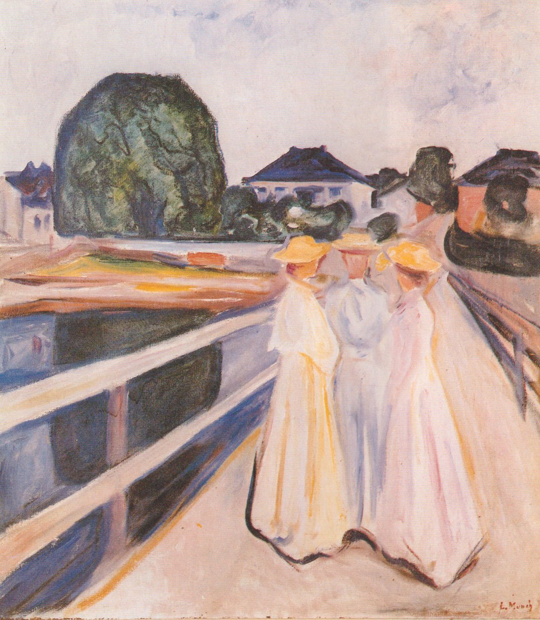 Sommernacht von Edvard Munch