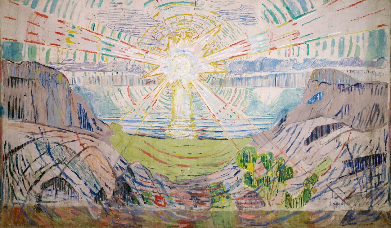 Die Sonne von Edvard Munch