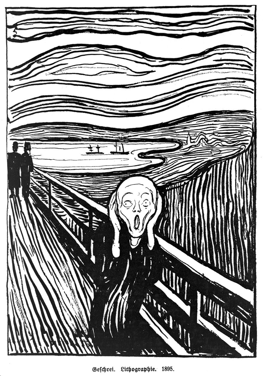 Der Schrei von Edvard Munch