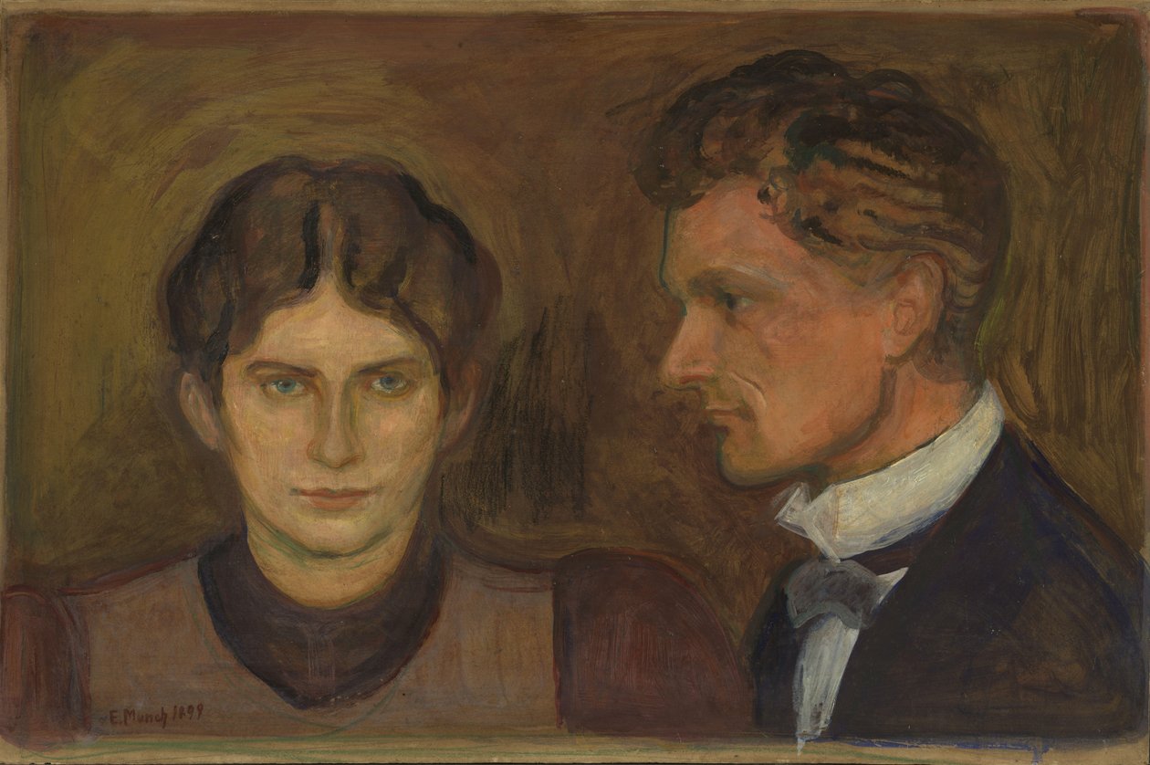 Aase und Harald Norregaard von Edvard Munch